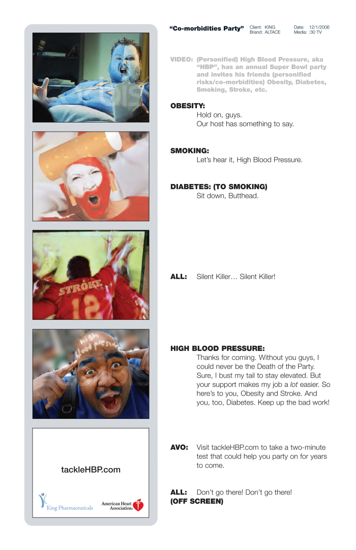 Altace - :30 Super Bowl DRTV Concept (Storyboard)