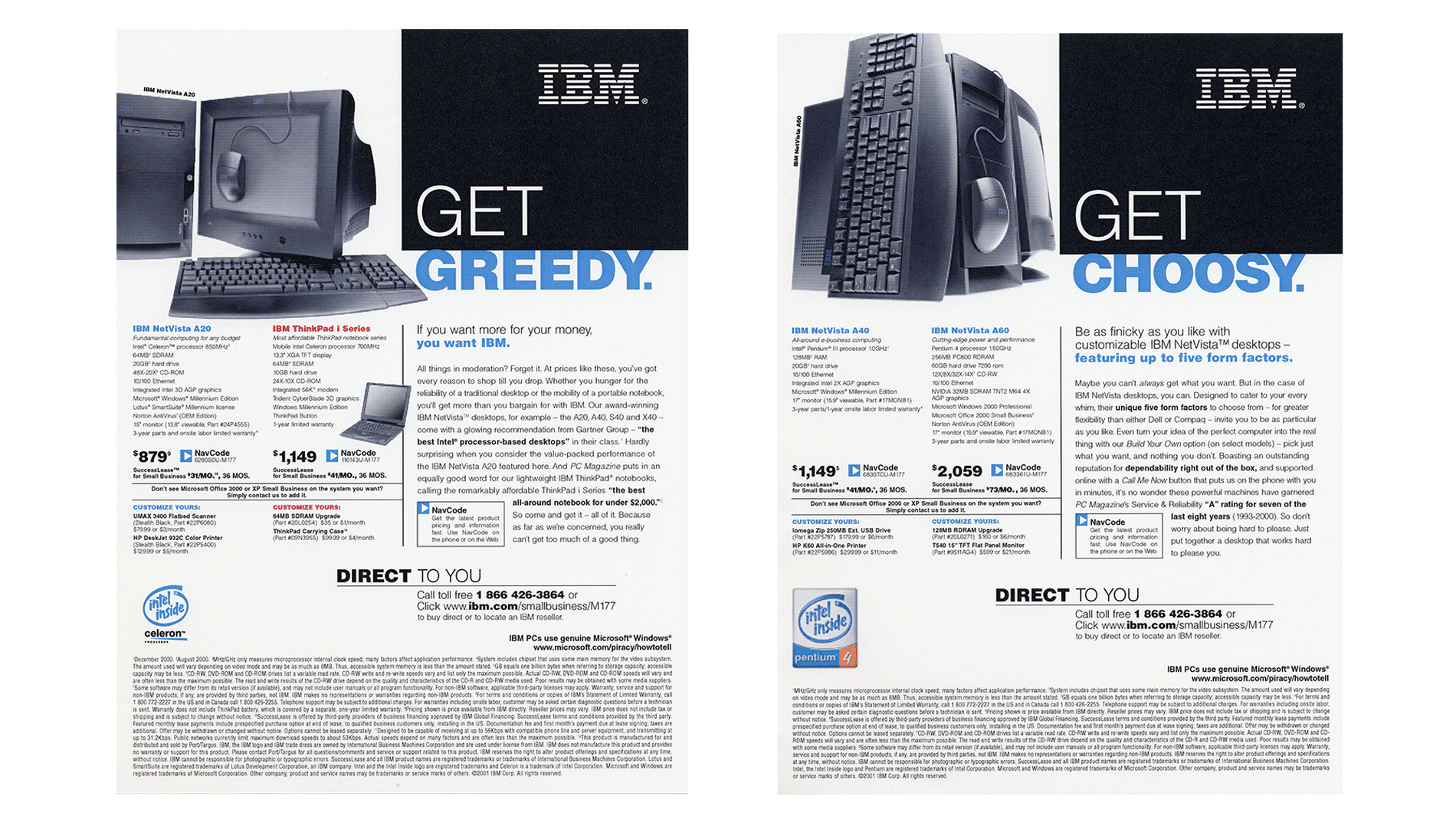 IBM - 4-Page Consecutive Ad