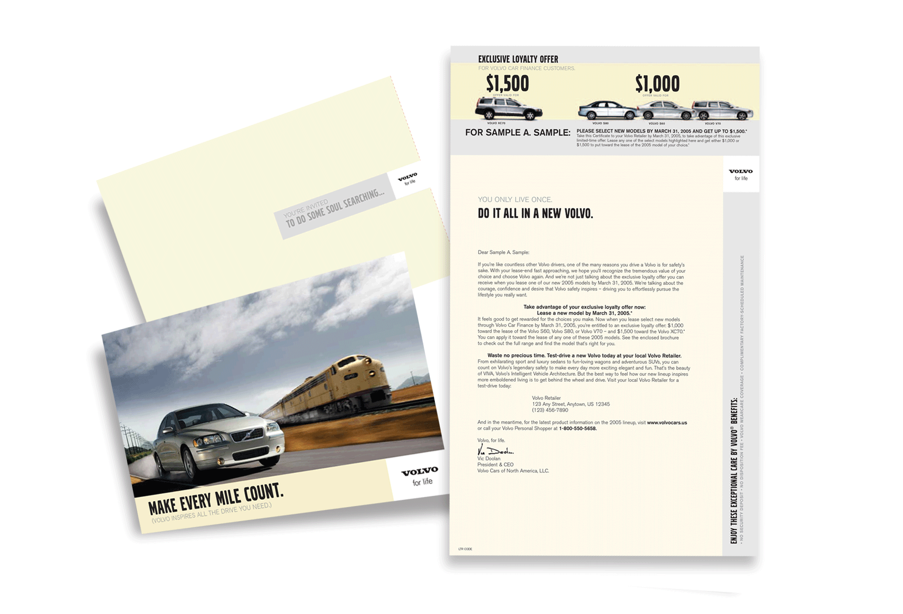 Volvo - Loyalty Mailer